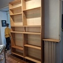 Bibliothèque de couloir