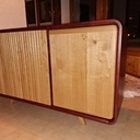 Commode à rideau + porte