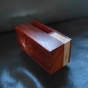 Petit amplificateur pour i-phone en padouk