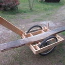 Chariot de transport pédestre