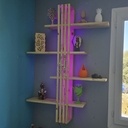 Etagères murales flottantes