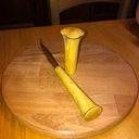 Plateau à fromage en hêtre et buis