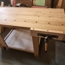 Etabli chêne massif