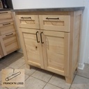 Meuble de cuisine en Frêne
