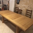 Table fermière en chêne