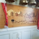 Incrustation tableau desalpes