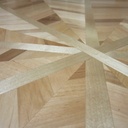 Table feuille pour sept personnes