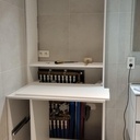 Camouflage dans la salle de bain