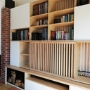 Meuble télé et petit arrondi