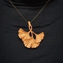 Pendentif feuilles de gingko