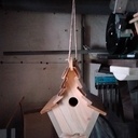 Nichoir d'inspiration orientale.