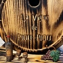 Maison d'oiseaux "Tonneau de vin"