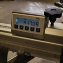 Butées et lecture d'angle numériques pour guide de scies à format et combis Holzprofi