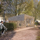 Pavillon du projet de co-construction de mobilier urbain