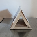 Support à livre, chêne massif