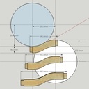 Support scie à ruban