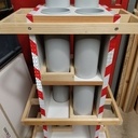 Un rangement calibré.