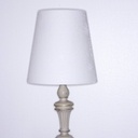 Pied de lampe en bois tourné détourné