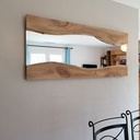 Premier miroir bois
