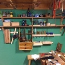 Mon atelier, ma maison bleue.