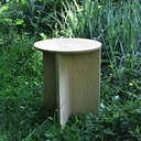 Petit tabouret pour me reposer devant mon atelier