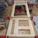 Porte Frêne et stratifié noir mat n°2