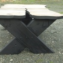 Table basse 'fissurée'