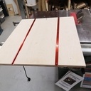 Chariot de coupe pour scie sur table