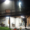 Terrasse et carport en un