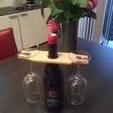 Bouteille porte-verres