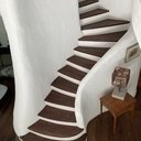 Un escalier en chêne sur une inspiration de Jacques Couëlle