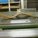 Réalisation d'une barre franche cintrée