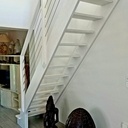 Escalier droit et Garde-corps. Pin Sylvestre.