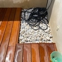 Terrase Itauba avec muralière