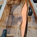 Table rivière epoxy