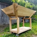 Pétrin de paysan boulanger