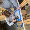 Porte bijoux cœur sur feuille