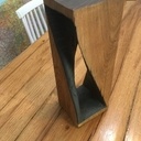 Petite sculpture en chêne finition Rubio