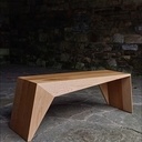 Banc en chêne (presque) récup'