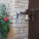 Tête de cloche franc-comtoise en chêne