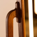 Coiffeuse en noyer noir