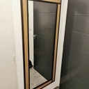 Meuble à chaussures et son miroir