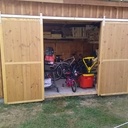 Encore des portes pour l'abri de jardin