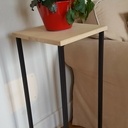 Sellette haute en bois