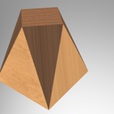 Cagnotte à 8 pans en arêtier