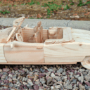 Citroën DS en bois de palette