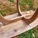 Table basse en noyer