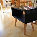 Chevet marqueterie 3d