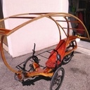Tricycle en bois