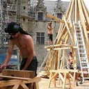 Levage d'une tour en chêne - Tycoat